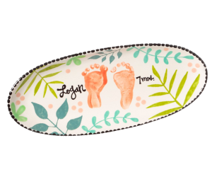 Natomas Footprint Leaf Plate