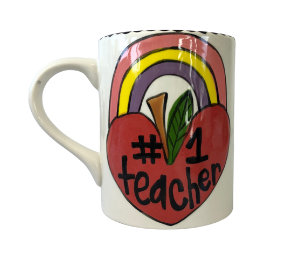 Natomas Rainbow Apple Mug