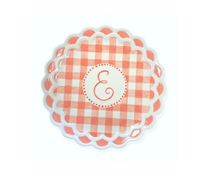 Natomas Gingham Monogram