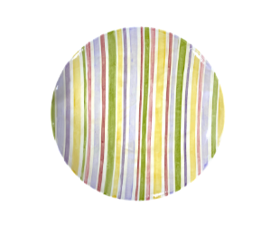 Natomas Striped Fall Plate