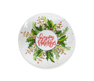 Natomas Holiday Wreath Plate