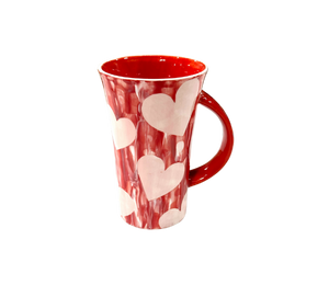 Natomas Marbled Heart Mug