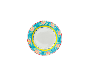 Natomas Floral Salad Plate