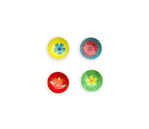 Natomas Floral Ramekin Set