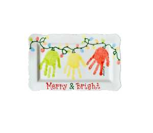 Natomas Merry and Bright Platter