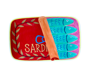 Natomas Sardines Dinner Plate