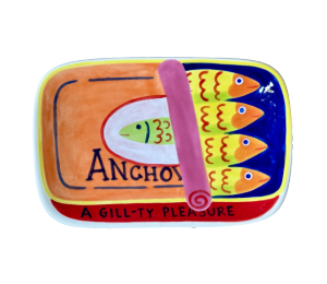 Natomas Anchovies App Plate